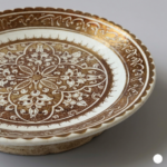 Ilkhanid-Style Persian Lustreware Plate with Omar Khayyam Poetry - Image 2